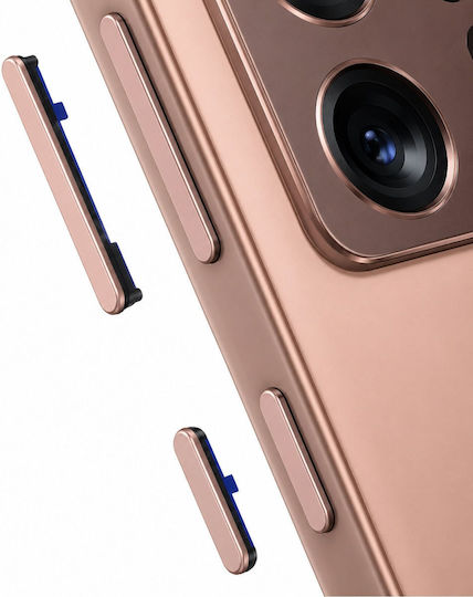 Clappio Power Volume Buttons Samsung Galaxy Note 20 Note 20 Ultra Bronze