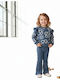 Kids Set with Pants & Coat Winter 2 Pieces Blue Mirage