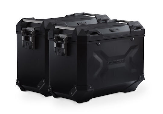 Kit Bases Hard Cases Sw-motech Trax Adv 45/45 Lt Yamaha Tracer 9 Gt Gt+ 25 Black