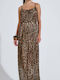 Summer Maxi Dress Brown