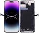 Οθόνη OLED SOFT Oled TP Tech LCD με Μηχανισμό Αφής για iPhone 15 (Μαύρο)