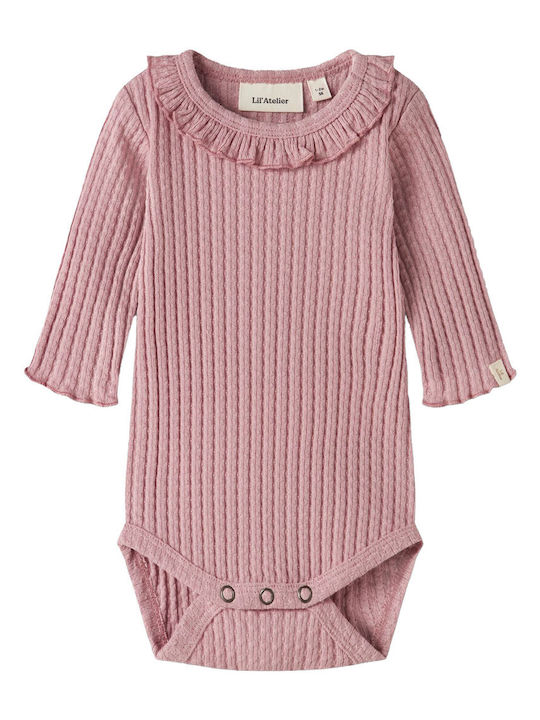 Lil' Atelier Rosa Baby-Strampler Lil' Atelier Rosa Baby-Strampler