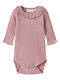 Lil' Atelier Rosa Baby-Strampler