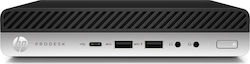 HP ProDesk 600 G5 Recondiționat Grad A (Pentium Dual Core-G5420T/16GB/256GB SSD/Fără Sistem de Operare)