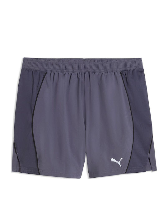 PUMA Velocity Αθλητική Ανδρική Βερμούδα Μωβ