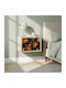 Bedside Table Lochem Wooden Beige 36x33x25cm