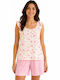 Passion Summer Women's Pyjama Set Pink