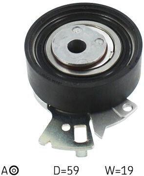 Rolă Curea de Distribuție Opel 1.2 1.4 1.6 Injecție de Combustibil V55302