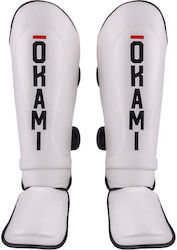 Okami Предпазители На Подбедриците За Възрастни Бели Okami Предпазители На Подбедриците За Възрастни Бели
