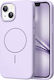 Apokin Back Cover Σιλικόνης Μωβ (iPhone 15)