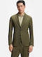 Herrenanzugsjacke mit Schlank Passform Khaki
