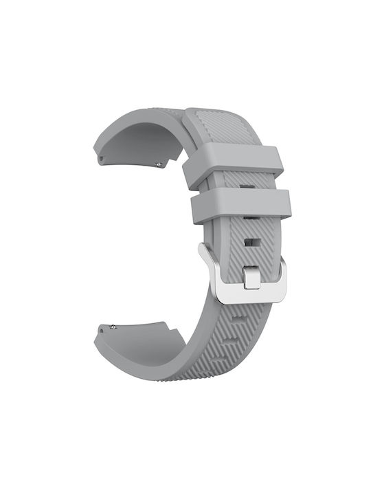 Twill Texture Silicone Strap Xiaomi Watch S5 46mm Xiaomi Watch 5 47mm Grey