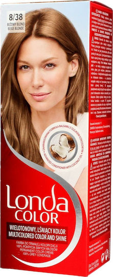 Londa Professional Hair Dye 8/38 Beige Blonde 60ml