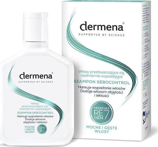 Dermena Shampoo against Hair Loss for Oily Hair 200ml