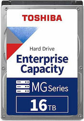 Toshiba 16TB HDD Hard Drive 3.5" 7200rpm for Server MG11SCA16TE