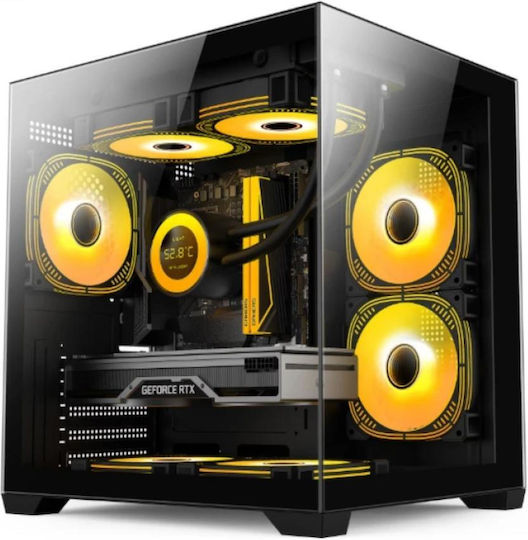 OptimX Titanium Ambra Desktop PC (Ryzen 5-5500/16GB DDR4/512GB SSD/W11 Pro)