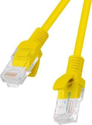 Lanberg U/UTP Cat.5e Netzwerkkabel Ethernet 0,5m Gelb 10 Stück