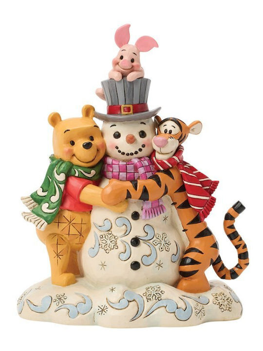A Chilly Creation Pooh & Friends Schneemann Figur mit Musik 18 cm
