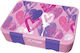 Graffiti Mehrfarbiges 21 x 15 x 4,5 cm Kinderlebensmittelbehälter