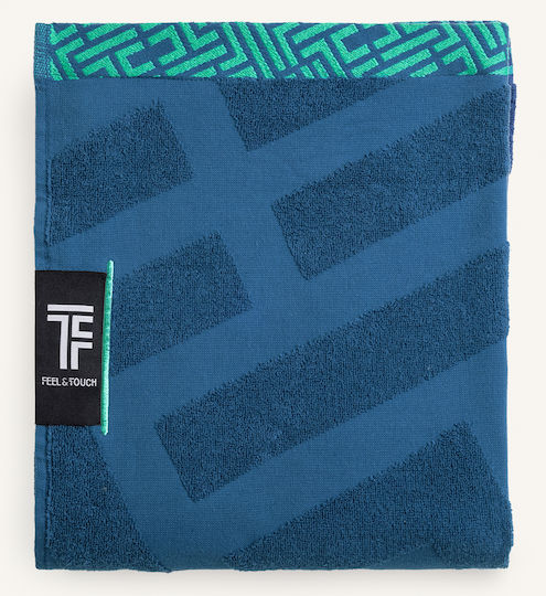Feel & Touch Cotton Beach Towel 180x90cm