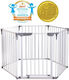 Dreambaby Metal Security Door in White Colour