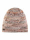 Beanie Women's Knitted Beanie in Pink Colour