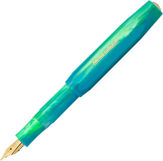 Kaweco Collection Fountain Pen Broad Blue with Blue Ink