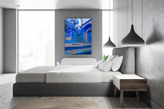 Painting Blue City Alley Blue City Alley 100x150