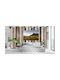iLovePrints Gemälde Solitary Cottage In Valley Monachiki Exochiki Katikia Stin Koilada 150x100