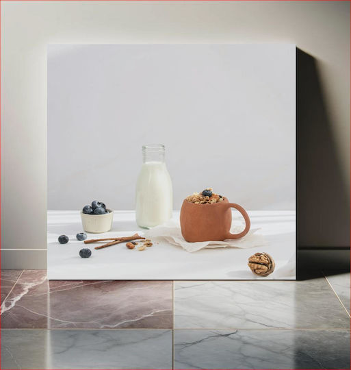 Painting Healthy Breakfast Scene Healthy Breakfast Scene 110x110