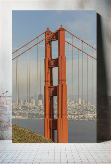 Painting Golden Gate Bridge In San Francisco Bridge Golden Gate In San Francisco 100x150