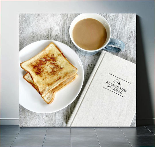 Πίνακας Breakfast Journal Πρωινό Περιοδικό 110x110