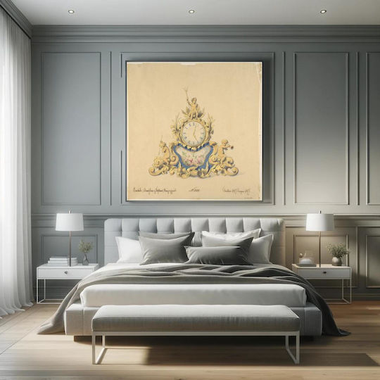 Панел Design A Clock Neptune Anonymous Френски 19-ти Век 110x110