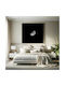 Painting Half Moon In Night Sky Half Moon In The Night Sky 110x110