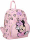 Vintage Lovers School Backpack For Kindergarten Pink 22 x 11 x 26cm