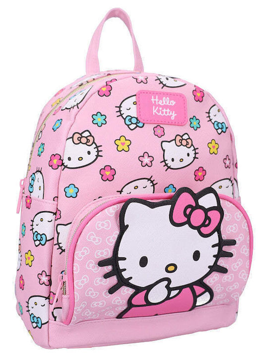 Vintage Lovers School Backpack For Elementary Pink 22 x 11 x 26cm Vintage Lovers School Backpack For Elementary Pink 22 x 11 x 26cm