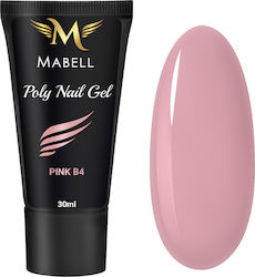 Mabell Полигел За Нокти 30г B4 Розов