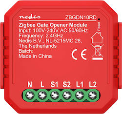 Nedis Zigbee 3.0 2.5w Smart Switch Garage Door Openers Red Nedis Zigbee 3.0 2.5w Smart Switch Garage Door Openers Red