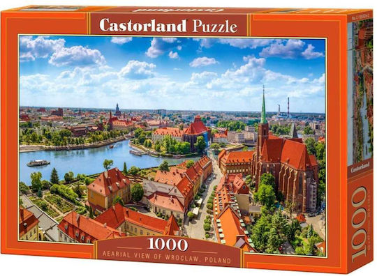Aerial View Of Wroclaw, Poland Puzzle 2D 1000pcs 105526