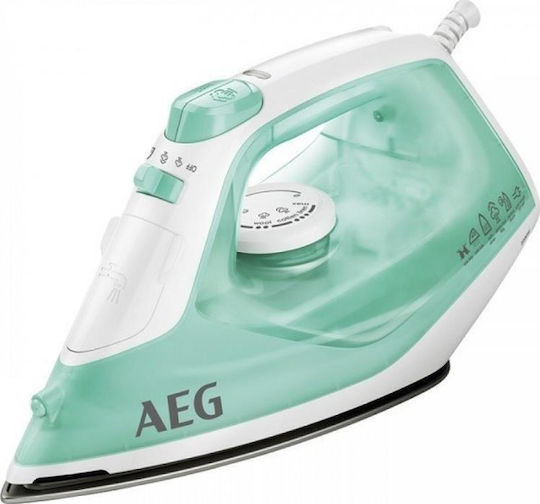 AEG Db1720 Steam Iron 2200W with Non-Stick Plate and Continuous Steam Supply 30gr/min
