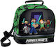 Minecraft School Insulated Handheld Multicolour Lunch Bag Minecraft 20x16x22cm