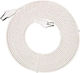 Extralink Flat U/FTP (STP) Network Cable Ethernet 5m White