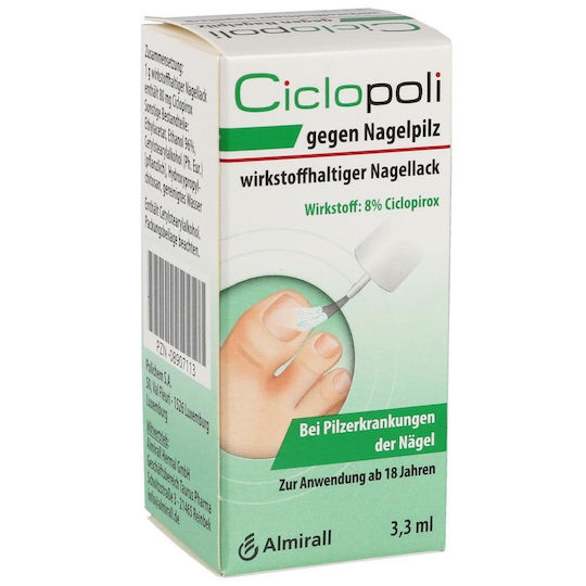 Lac Medicinal Almirall Hermal Ciclopoli pentru Bătături și Calozități 3.3ml