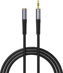 Orico 3.5mm Male to 3.5mm Female Audio Cable Black 5m with Gold Plated Terminals AXF-50