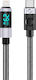 Orico LED USB-C към Lightning кабел 29W Черен 1.5m