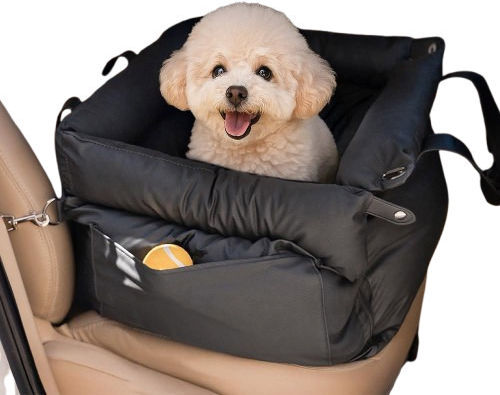 Waterproof Car Seat for Dog Black