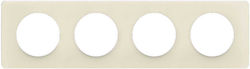 Celiane 4 Position Frame Almond White