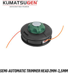 Km315 Trimmer Head Semi-automatic Winder Kumatsugen 084020 Km315 Trimmer Head Semi-automatic Winder Kumatsugen 084020
