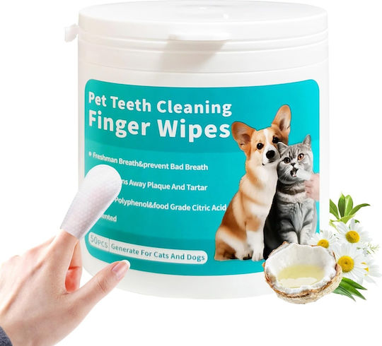 Hundezahnpflege Ring für Hunde & Katzen gegen Stein & Platte 50 Stück