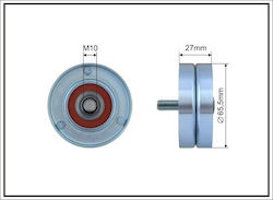 Caffaro Tenditore Riemen Micro-v Citroen Xsara 98 1.6 Glx 65.5x10x26.5 575152